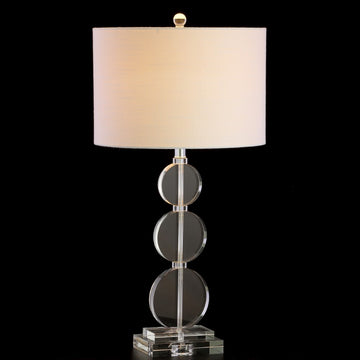 Paisley 29.5" Crystal LED Table Lamp - JONATHAN Y